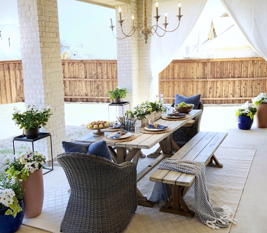 Outdoor Patio Makeover With World, Patio World Outdoor Furniture