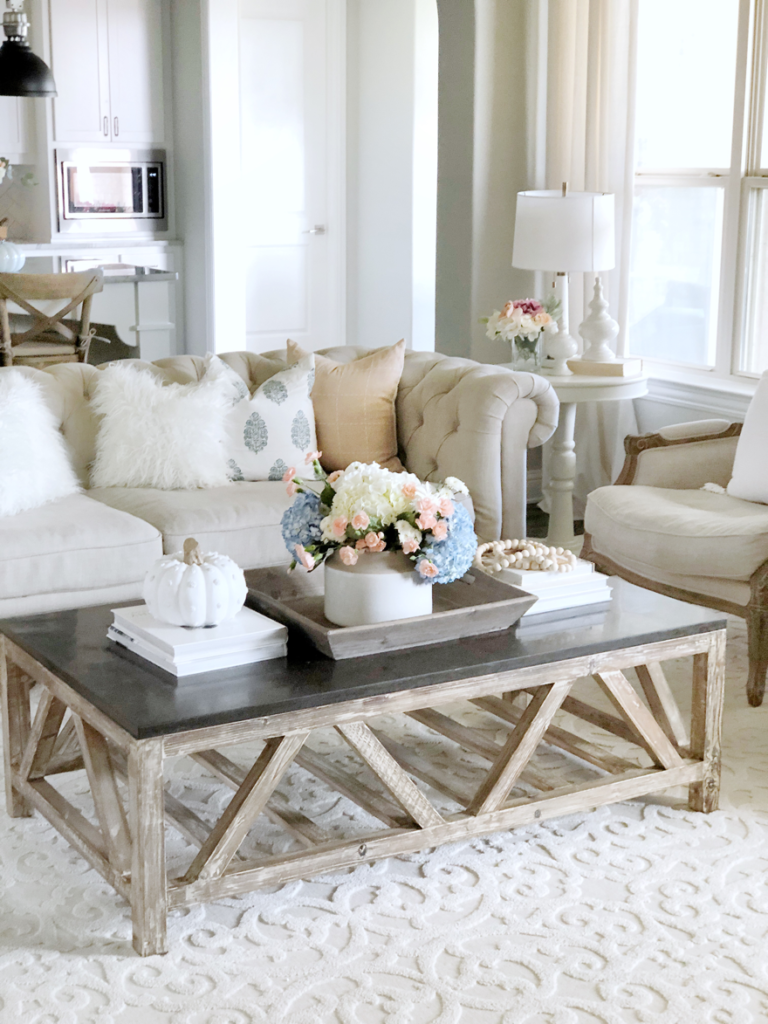 Welcoming Fall Home Tour-Rustic Chic Style - My Texas House