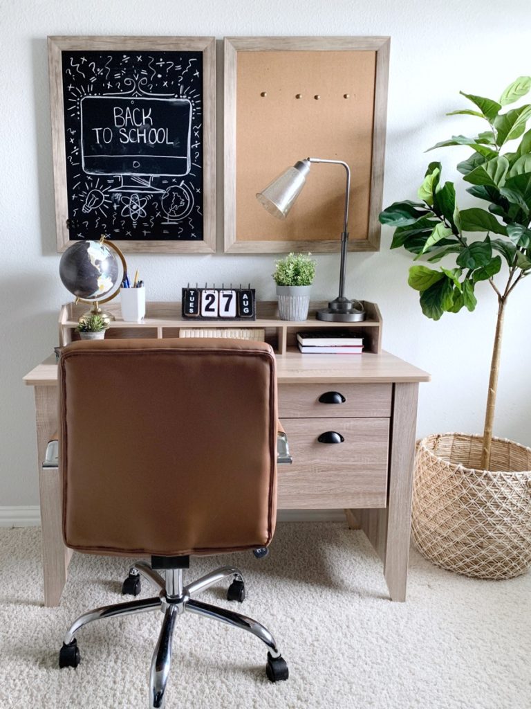 Back To School Ready: Boys Room Desk Space - My Texas House