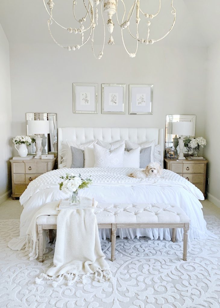 New French Country Bedroom Chandelier - My Texas House