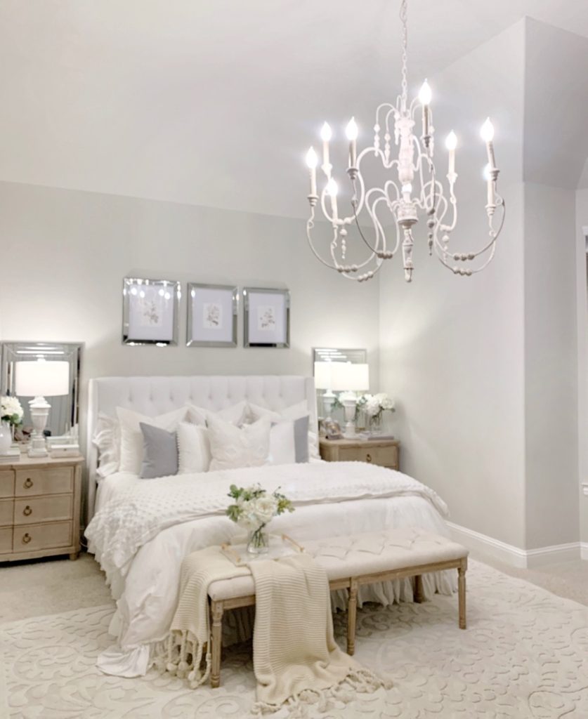 New French Country Bedroom Chandelier - My Texas House
