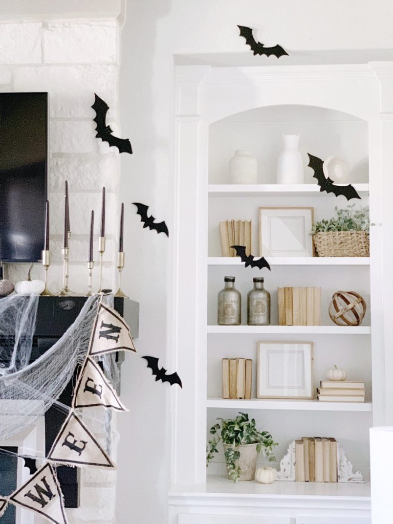 Fun Halloween Mantel Inspiration - My Texas House