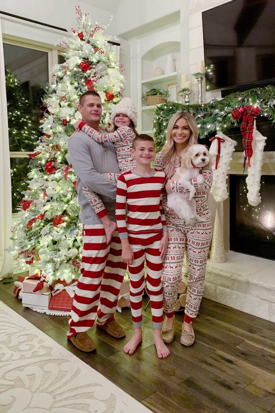 Christmas Pajamas for the Whole Family - My Texas House