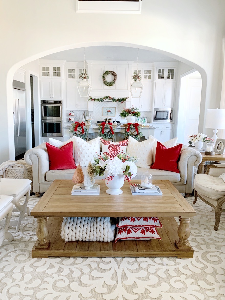 Christmas Kitchen Reveal With Cost Plus World Market My Texas House