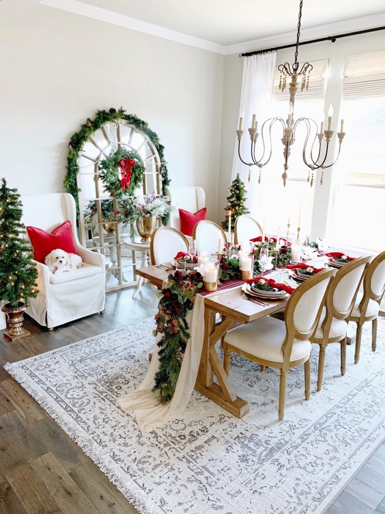 Elegant Christmas Tablescape - My Texas House