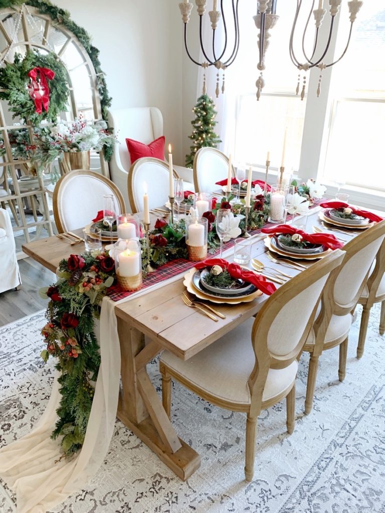 Elegant Christmas Tablescape My Texas House