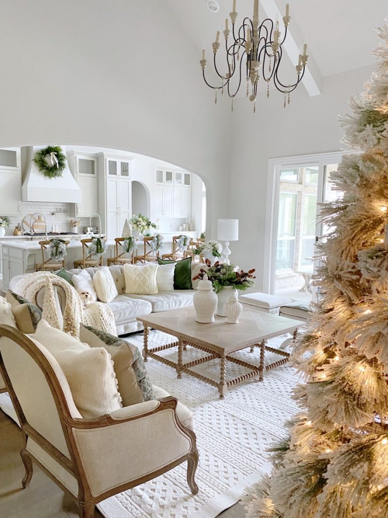 Living Room Reveal with a touch of Christmas - My Texas House