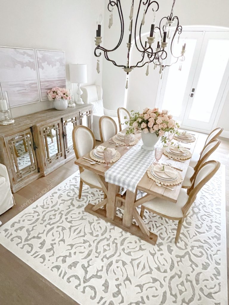 Dining Room and Entryway: Summer Decor and Furniture Sources - My Texas ...