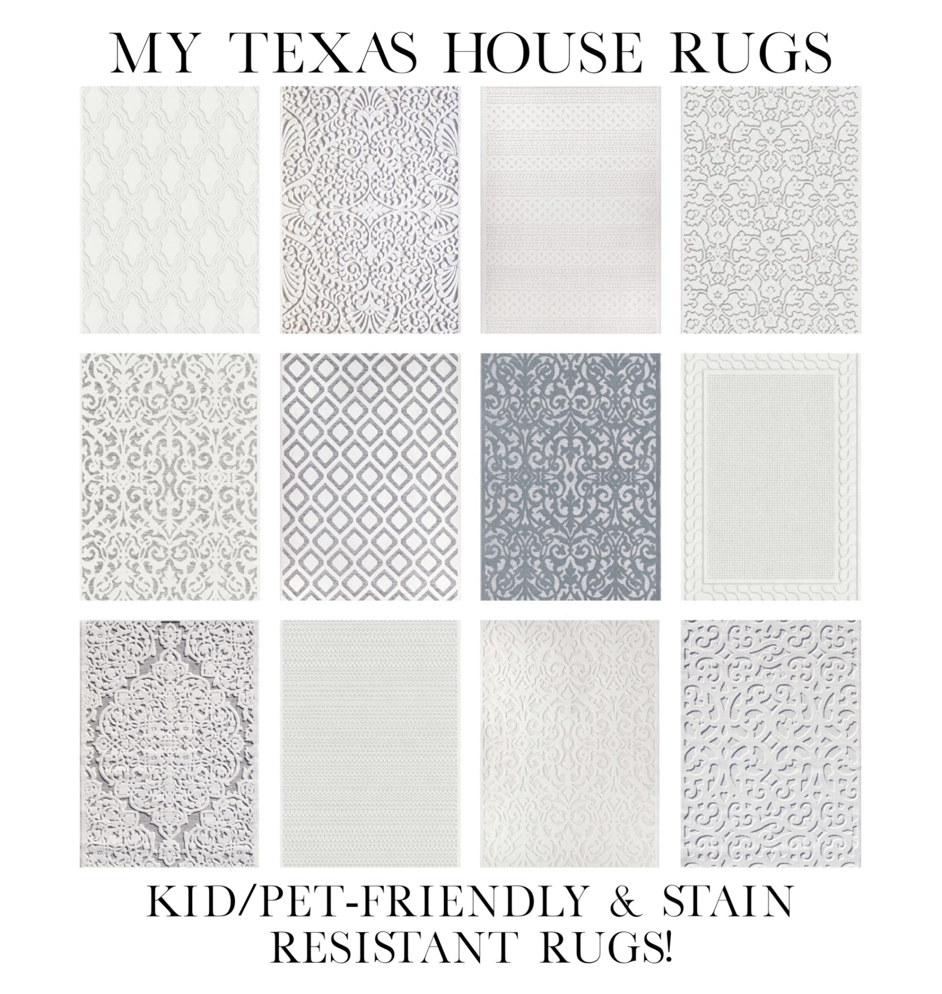 The My Texas House Rug Collection - My Texas House