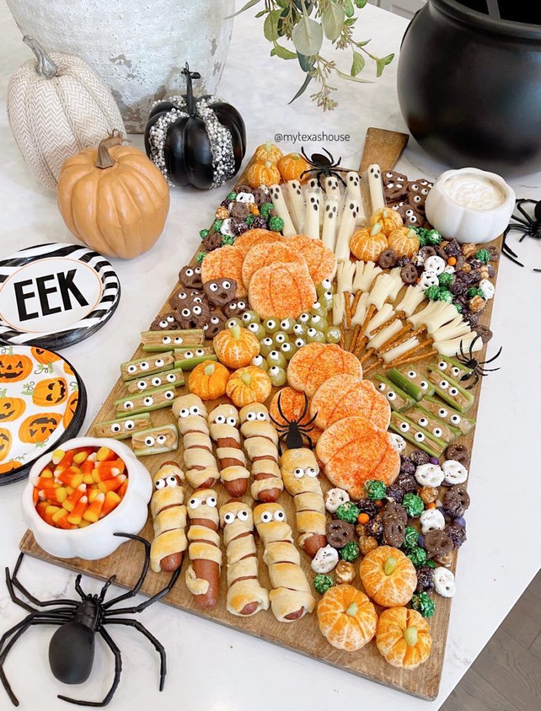 Fun & Spooky Halloween Charcuterie Board with Walmart+ - My Texas House